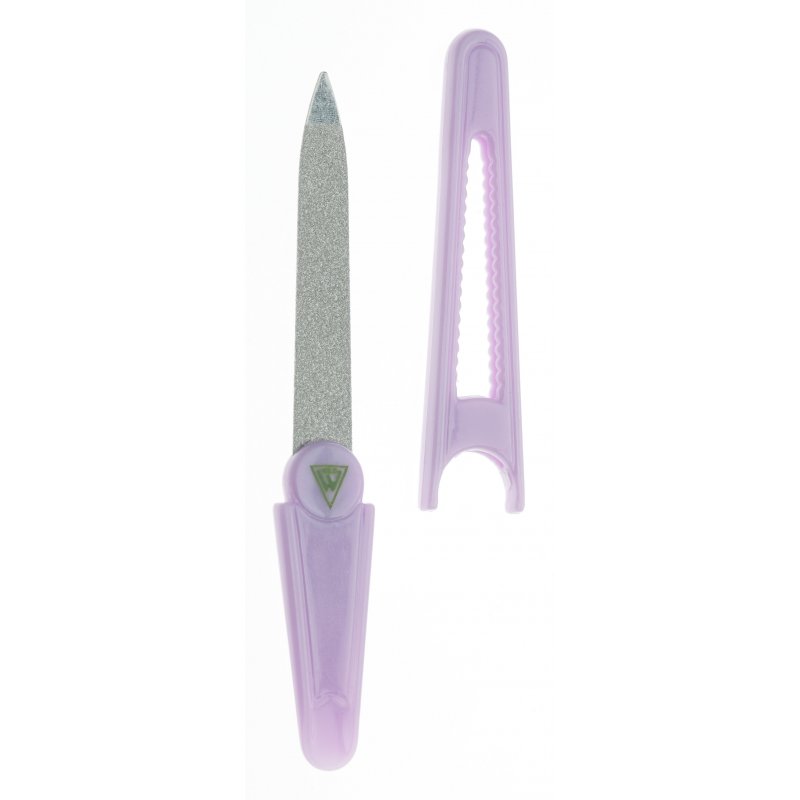 Saphir-Taschennagelfeile "im Etui"