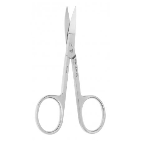 Balkezes körömvágó olló - keskeny penge