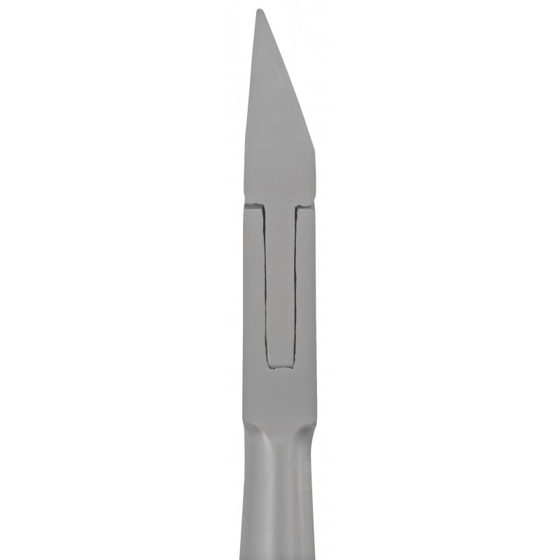 Eckenzange sandgestrahlt "Facettenschliff"