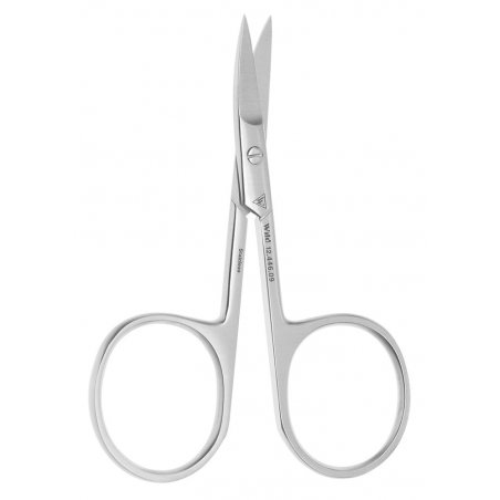 Nagy gyűrűs körömvágó olló - keskeny, hajlított penge