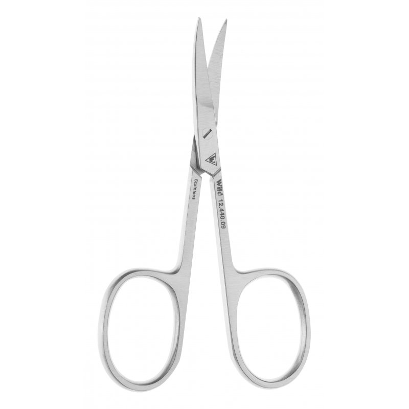 Körömvágó olló - keskeny, hajlított penge