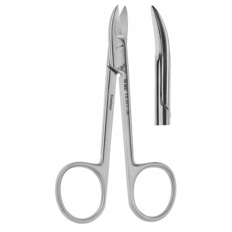 Lábköröm vágó olló - hajlított