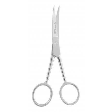 Szakállvágó olló - hajlított