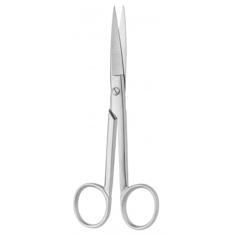 Standard olló - egyenes, hegyes/hegyes