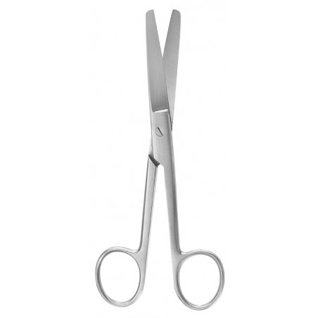 Standard olló - hajlított, tompa/tompa