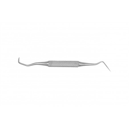 Kétvégű fogtisztító - kis méretben, szonda és depurátor