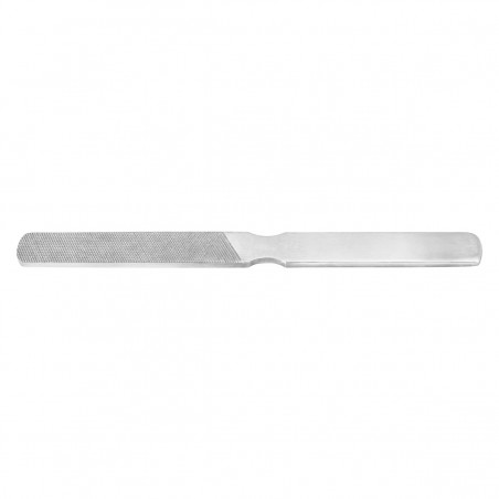 Nemesacél ráspoly - kétoldalú sarokreszelő nagy méretben