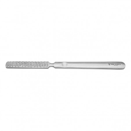 Nemesacél ráspoly - kétoldalú sarokreszelő kis méretben