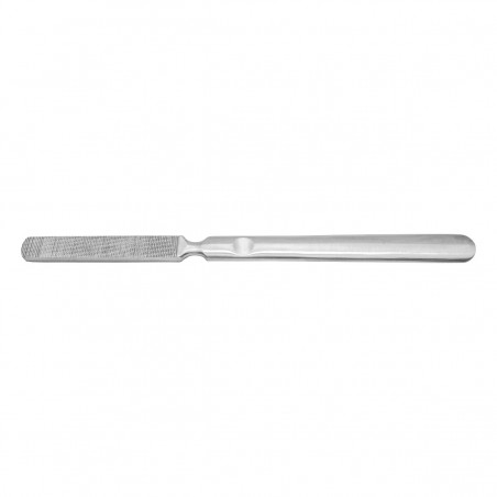 Nemesacél ráspoly - kétoldalú sarokreszelő kis méretben