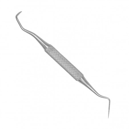 Kétvégű fogtisztító - kis méretben, szonda és depurátor