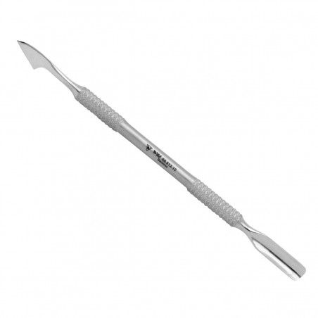 Kétvégű körömápoló recés nyéllel - bőrfeltoló és körömtisztító