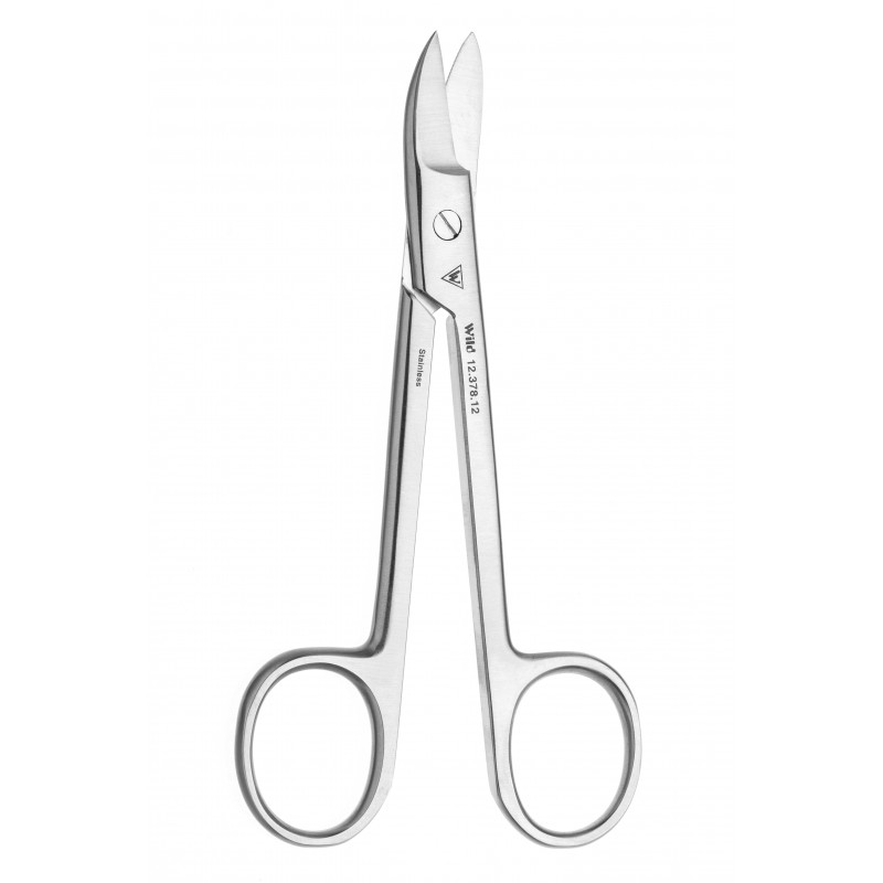 Lábkörömvágó hajlított pengével 12 cm