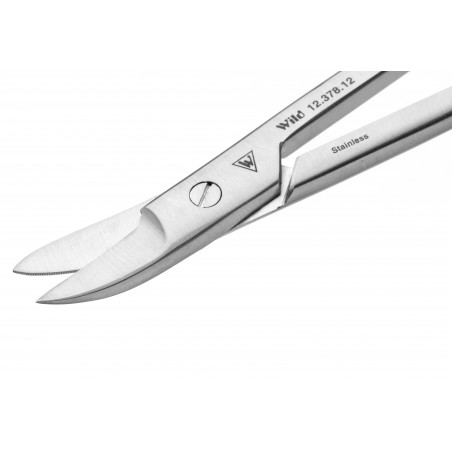 Lábkörömvágó hajlított pengével 12 cm