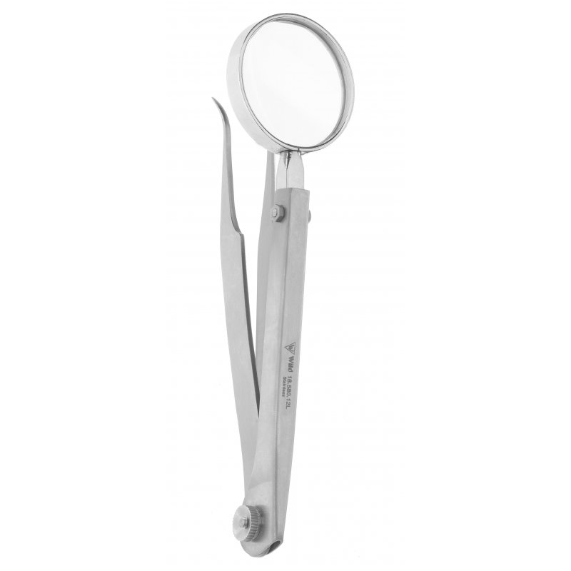 Nagyítós csipesz - hajlított