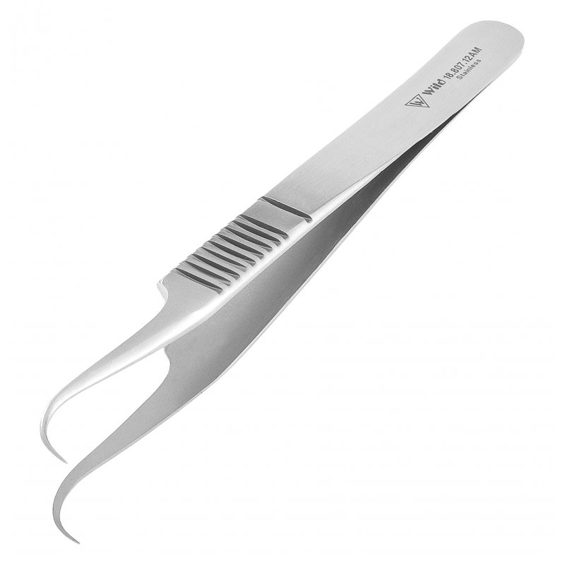 Anti-mágneses mikro csipesz - hajlított