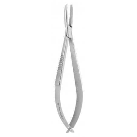 Laprugós kozmetikai csipesz - ferde